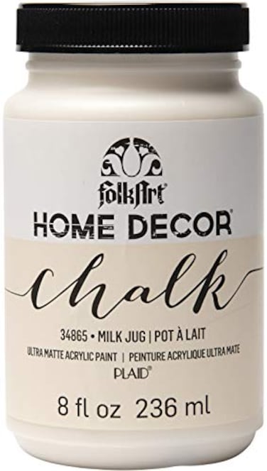 FolkArt Home Dcor Chalk Finish Acrylic Paint 8oz 8 ounce Milk Jug