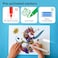 ARTISTRO 2 White DualTip Acrylic Paint Pens Multisurface Markers for Glass Rock Fabric Wood Plastic More 1 mm Fine Brush Tips