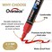 Overseas Gold Paint Pens Paint Markers Permanent Acrylic Markers 3 Pack Water Based Quick Dry Waterproof Marker Pen for Rock Wood Plastic Metal Canvas Glass Fabric Mugs Medium Tip