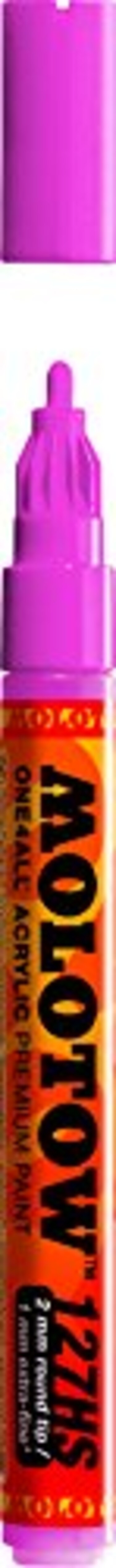 MOLOTOW ONE4ALL Acrylic Paint Marker 2mm Neon Pink 1 Each 127208