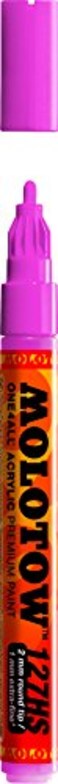 MOLOTOW ONE4ALL Acrylic Paint Marker 2mm Neon Pink 1 Each 127208