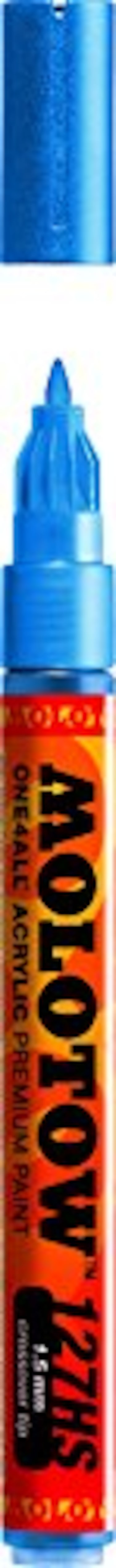 MOLOTOW Molotow ONE4ALL Acrylic Paint Marker 15mm Metallic Blue 1 Each 127502