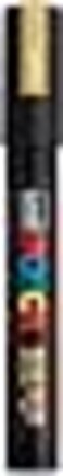UNI uni POSCA PC5M WaterBased Paint Markers Reversible Medium Tip 1825mm Gold