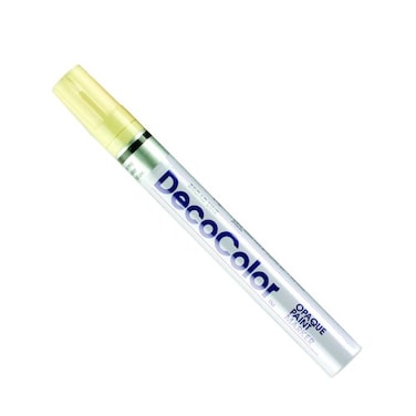 Uchida UCHIDA Marvy Deco Color Broad Point Paint Marker Art Supplies Cream Yellow