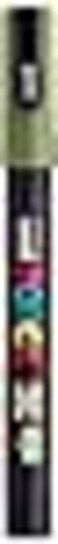 posca uni POSCA PC3M WaterBased Paint Markers Reversible Fine Tip 0913mm Khaki Green