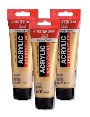Amsterdam Standard Series Acrylic Tube 120 ml Light gold 802 17098022