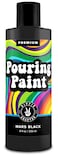HIPPIE CRAFTER Black Acrylic Pouring Paint Mars Black 8oz 236ml Bottle for Pour Art and Flow Painting