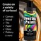HIPPIE CRAFTER Black Acrylic Pouring Paint Mars Black 8oz 236ml Bottle for Pour Art and Flow Painting