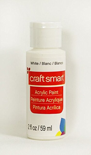CalCastle Craft Craft Smart Acrylic Paint 2 Floz 1 Bottle 50 Colors White