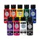 DecoArt Acrylic Glass Paint Set Primary Colors 9 Bottles 2 fl oz Opaque Art and Craft Glass Paint