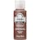 FolkArt Acrylic Craft Paint Roasted Pecan 2 fl oz Premium Matte Finish Paint Perfect For Easy To Apply DIY Arts And Crafts 36260