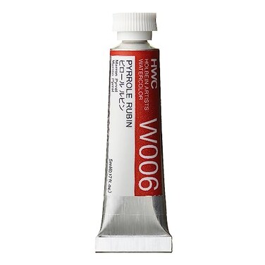 Holbein Artists Watercolor Pyrrole Rubin 5ml