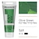 MEEDEN Acrylic Paint Olive Green Bundled with Additional Titanium White Color 100ml338oz x 2 Bulk Heavy Body Acrylic Paint Tubes for Art Craft Painting