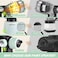 PICKITOLES 1000W HVLP Paint Sprayer HighEfficiency Electric Spray Gun with 6 NozzlesVariable Patterns Adjustable Flow 47oz 1400ml Detachable ContainerEasy to Clean for Home Improvement Projects Avocad