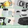PICKITOLES 1000W HVLP Paint Sprayer HighEfficiency Electric Spray Gun with 6 NozzlesVariable Patterns Adjustable Flow 47oz 1400ml Detachable ContainerEasy to Clean for Home Improvement Projects Avocad