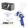 Throohills General Purpose Touch Up Spray Gun Air Paint Sprayer with 08mm Nozzle 125cc Cup and 6Pcs Paint Strainers