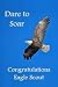 Aquinas Eagle Scout Congratulations Card and Pin Dare to Soar Gift Set for Eagle Scout