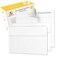 Sensei Supplies 110 4 x 5 White Invitation Envelopes A2 For Wedding Invites RSVP Greeting Cards Photo Storage Mailing Quarter Folded 85x11 Paper 55 x 4 inserts WPeel Press Self Seal
