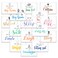 ZEDEV 16 Open When Envelopes Colorful EnvelopeLeaving Home Gift Gift for college students long distance friendsXF001