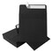 Wishop 50 Pack Colorful 6 x 6 Envelopes Square Envelopes Self Seal for Wedding Party Invitations Greeting Cards Announcements Photos CDDVD Sleeves Black