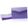 N //A 60 Pack VFlap Envelopes Colorful Envelopes for Postcards Greeting Cards Checks Letters Windowless Design Birthday49x69 Inch purple