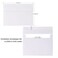 Janvale A2 Envelopes White 70 Pack Self Seal 120gsm Paper for 425x55 Cards Size 4 38 x 5 34 Envelopes for Invitations Postcards Photos RSVP Greeting Cards