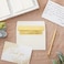 BEST PAPER Best Paper Greetings Invitation Envelopes 425 x 625 In A6 Ivory 50 Pack Gold Lined Peel Seal Closure Mail Envelopes for Weddings Birthdays
