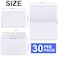 Joyberg Blank Cards and Envelopes 4x6 30 Pack White Invitation Cardstock with 30 Pack Envelopes Thank you Blank Greeting Cards for All Occasions DIY Print custom