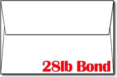 Desktop Publishing Bright White A9 Envelopes 50 Envelope Pack Heavyweight 28lb70lb Paper 5 34 x 8 34