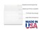Desktop Publishing Supplies 5x7 Envelopes 100 Pack Thick A7 Size 525 x 725 inch with Bright White Vellum Finish For Mailing Greeting Cards Invitations Postcards Photos Announcements