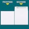 EnDoc 6x6 White Square Envelopes Self Seal 25 Pack HeavyDuty 28lb Paper Invitation Envelopes for Wedding Card Invitations Christmas Greetings Party Photos CD DVD
