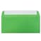 JAM Paper JAM PAPER 10 Business Colored Envelopes with Peel and Seal Closure 4 18 x 9 12 Green Recycled 50Pack