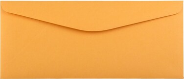 JAM Paper JAM PAPER 11 Envelopes 4 12 x 10 38 Brown Kraft Manila 100Pack