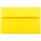 JAM Paper JAM PAPER A10 Colored Invitation Envelopes 6 x 9 12 Yellow Recycled 50Pack