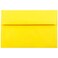 JAM Paper JAM PAPER A10 Colored Invitation Envelopes 6 x 9 12 Yellow Recycled 50Pack