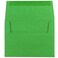 JAM Paper JAM PAPER A2 Colored Invitation Envelopes 4 38 x 5 34 Green Recycled 50Pack