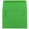 JAM Paper JAM PAPER A2 Colored Invitation Envelopes 4 38 x 5 34 Green Recycled 50Pack