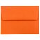 JAM Paper JAM PAPER A2 Colored Invitation Envelopes 4 38 x 5 34 Orange Recycled 50Pack
