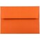 JAM Paper JAM PAPER A6 Colored Invitation Envelopes 4 34 x 6 12 Orange Recycled 50Pack