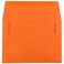 JAM Paper JAM PAPER A6 Colored Invitation Envelopes 4 34 x 6 12 Orange Recycled 50Pack