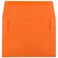 JAM Paper JAM PAPER A6 Colored Invitation Envelopes 4 34 x 6 12 Orange Recycled 50Pack