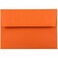JAM Paper JAM PAPER A6 Colored Invitation Envelopes 4 34 x 6 12 Orange Recycled 50Pack