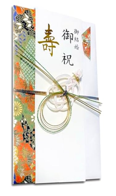 KUDOS.JP KUDOSJP Japanese Traditional Money Envelope for Wedding Japanese Washi Mizuhiki Design Japan Import