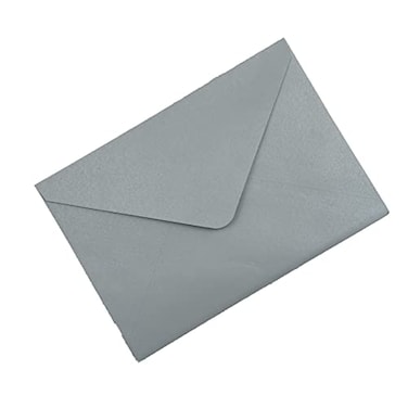 Lucky Star 25 PCS A7 Pearlescent Dusty Blue Envelopes535 x 77 inches Perfect for 5x7 WeddingsInvitation CardsBirthday Greeting Invite pearl dusty blue