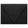LUXPaper A2 Contour Flap Invitation Envelopes 4 38 x 5 34 Midnight Black 80lb Text 50 Qty
