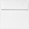 LUXPaper Square Invitation Envelopes Peel Press 5 12 x 5 12 Bright White 80lb Text 50 Qty