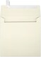 LUXPaper Square Invitation Envelopes Peel Press 5 12 x 5 12 Natural 70lb Text 50 Qty