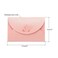 PATIKIL Mini Envelopes 24 Pack Heart Clasp Tiny Items Storage Cute Present Card Holder for Wedding Greeting Party Pink
