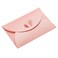 PATIKIL Mini Envelopes 24 Pack Heart Clasp Tiny Items Storage Cute Present Card Holder for Wedding Greeting Party Pink