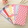 SCStyle 50 Pack Colored Envelopes 335 x 689 Inches 10 Unique Design Cute Coin invitation Gift Card Postcard Colorful Envelopes